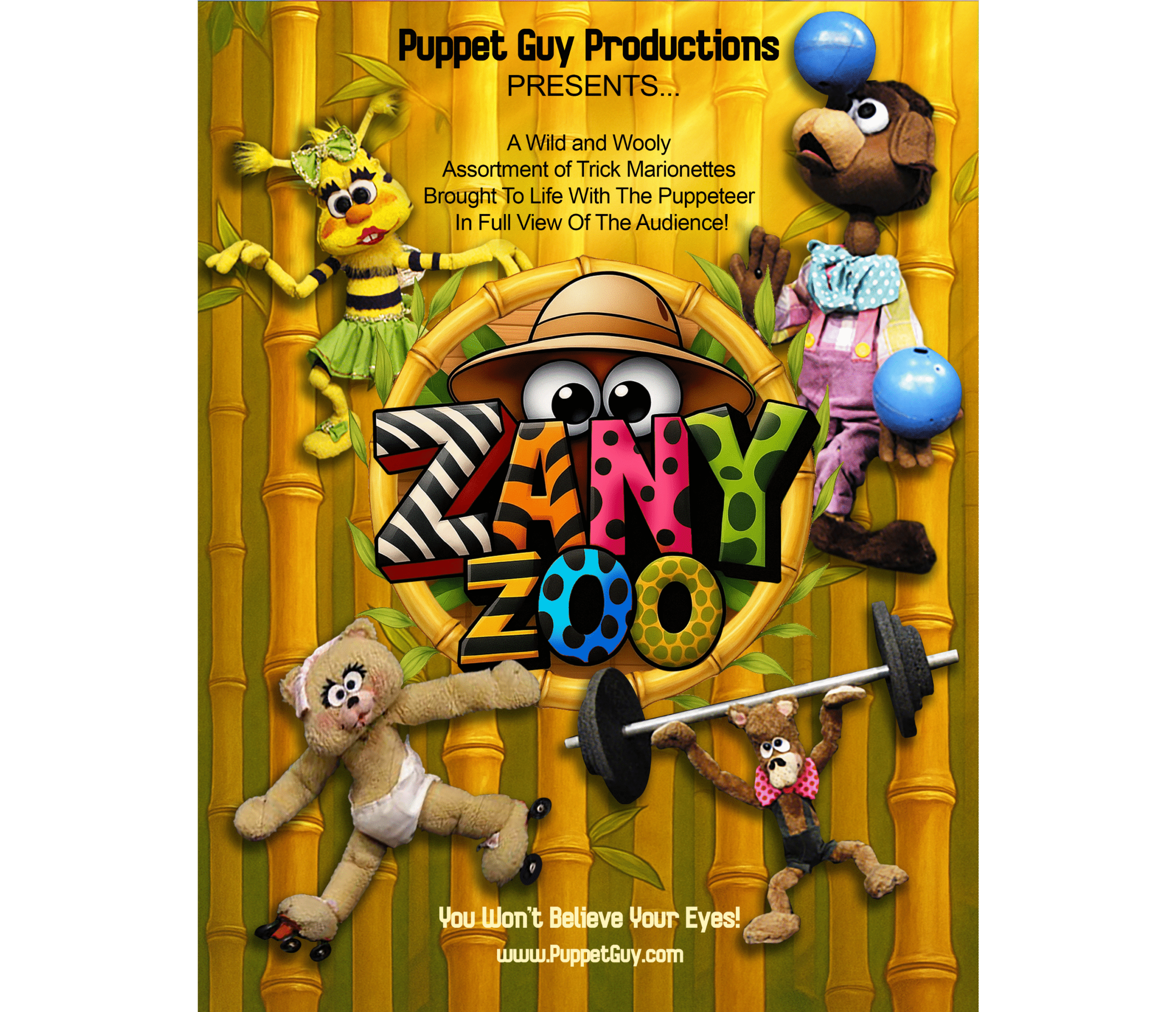 The Zany Zoo | Puppet Guy Productions